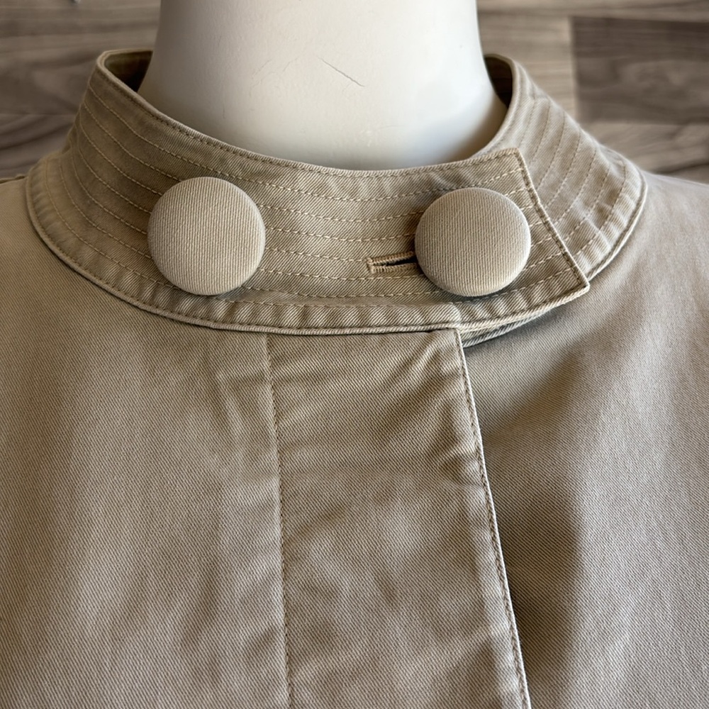 💚Talbots Khaki Stretch Jacket - Picture 5 of 16